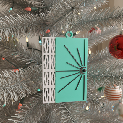 Mid Century Modern Door Ornaments