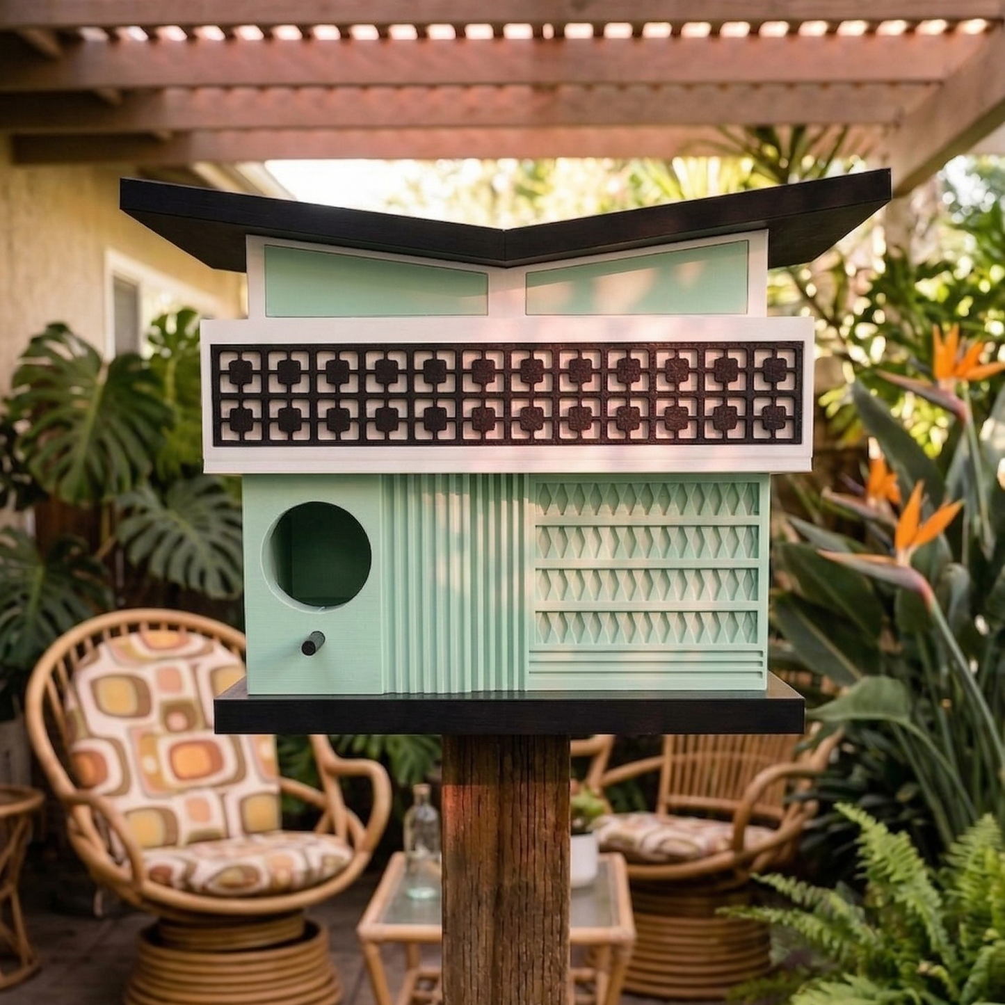 Park Place Midcentury Birdhouse