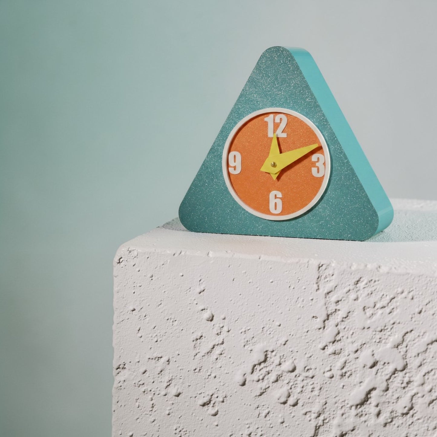 Chroma Trio Space Age Desk Clock
