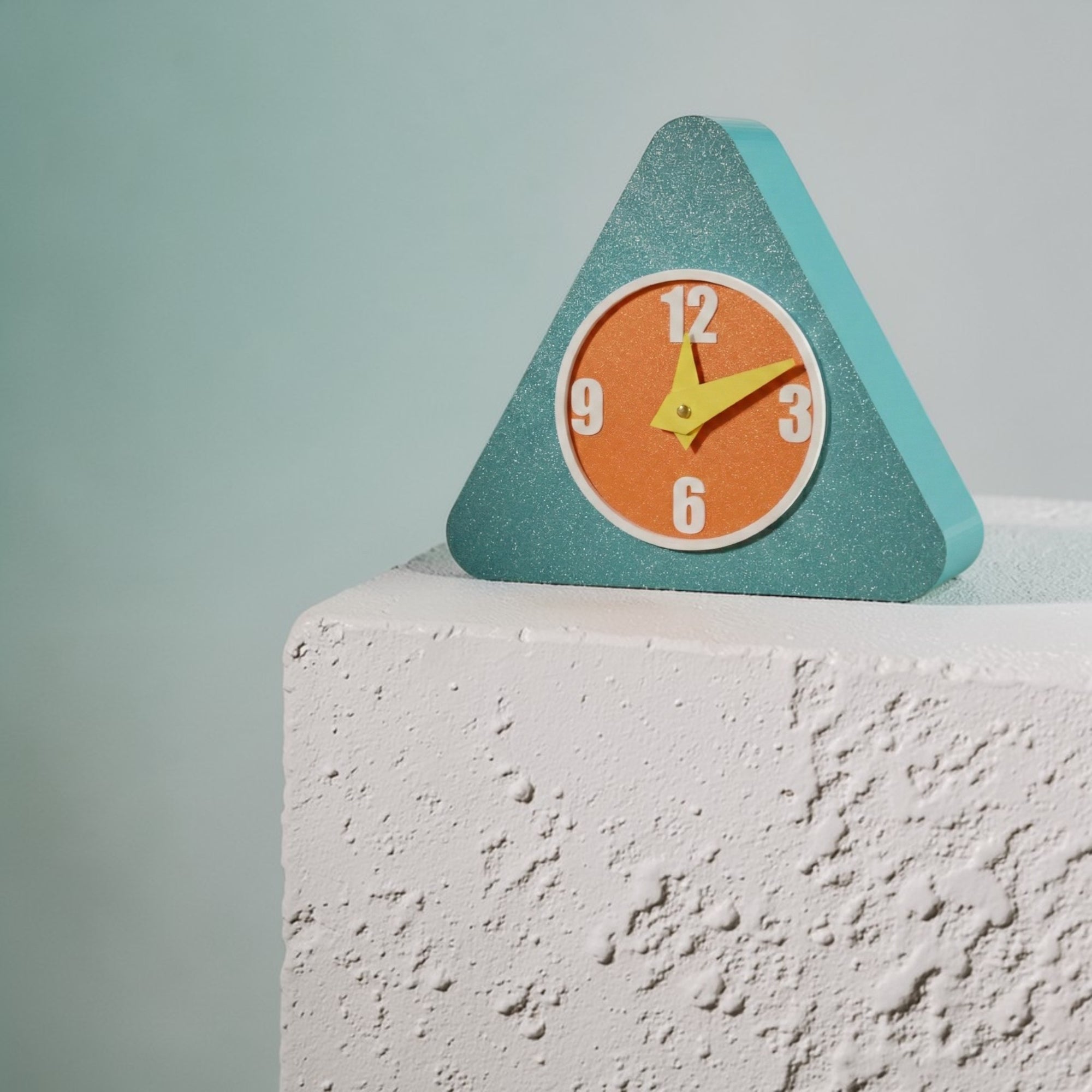 Chroma Trio Space Age Desk Clock