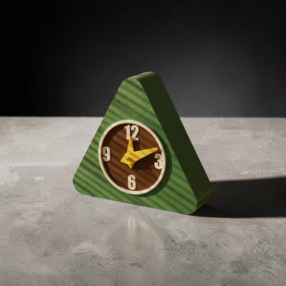 Chroma Trio Space Age Desk Clock