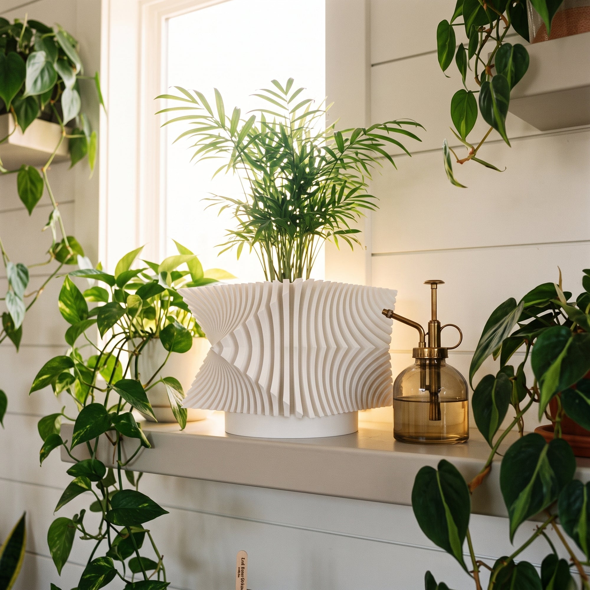 Space Age Brixel Planter