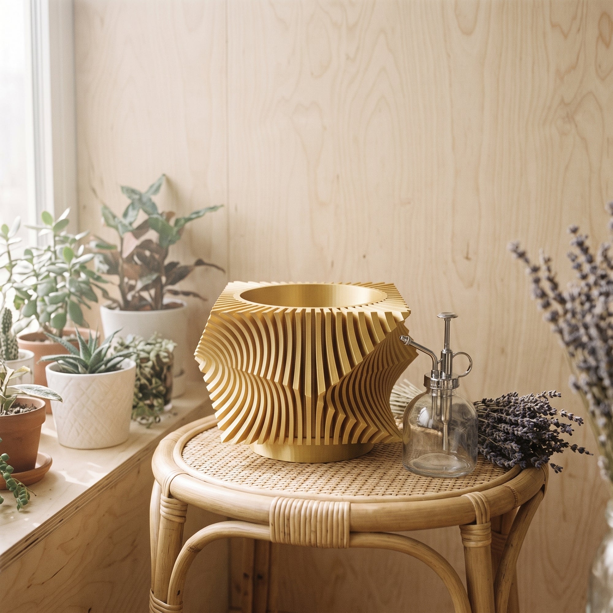 Space Age Brixel Planter