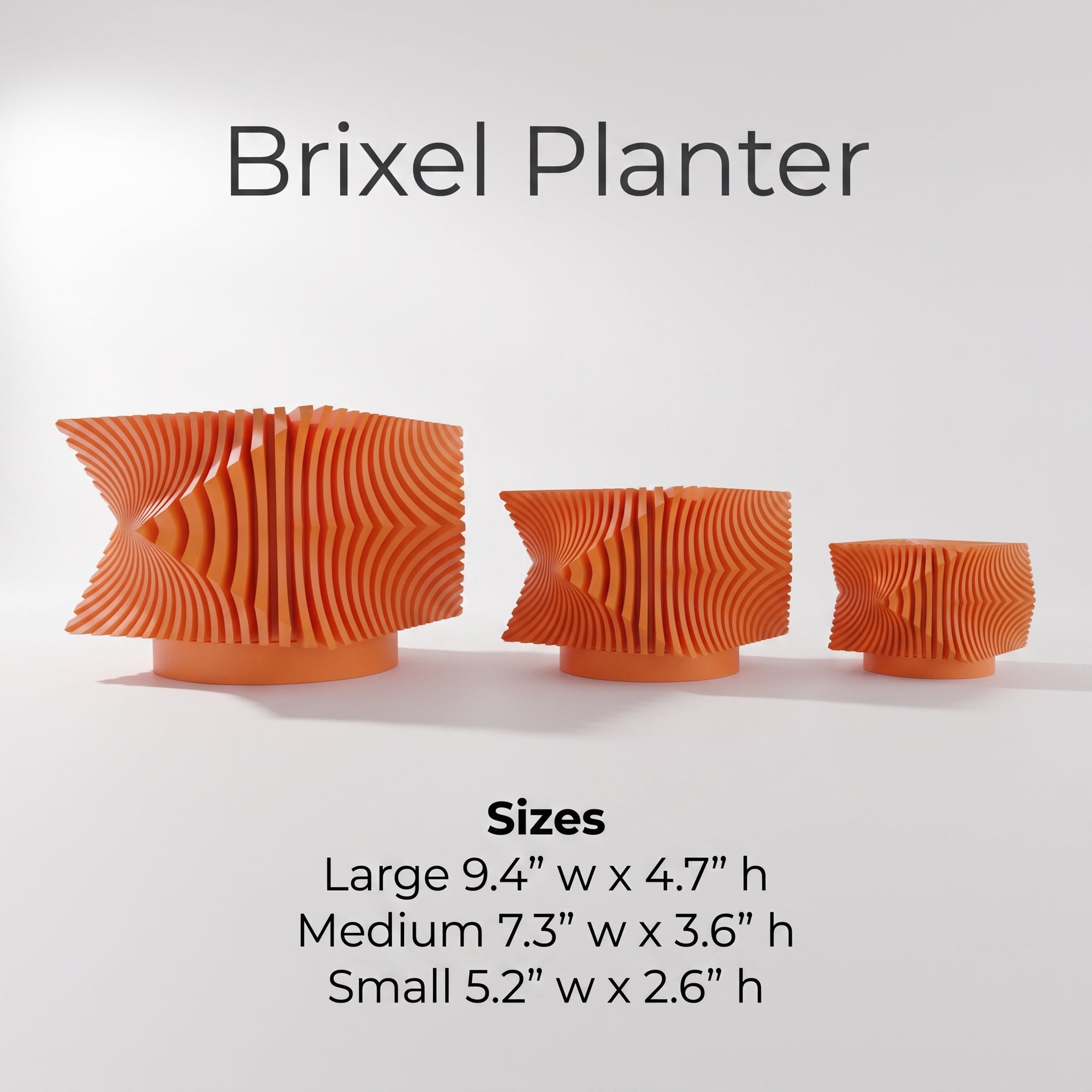 Space Age Brixel Planter