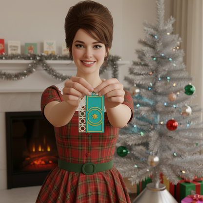 Mid Century Modern Door Ornaments