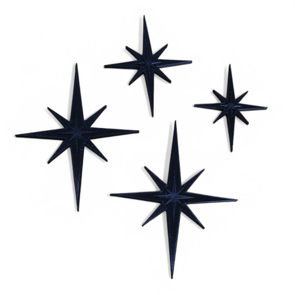 Retro Mini Mid Century Modern Starbursts S