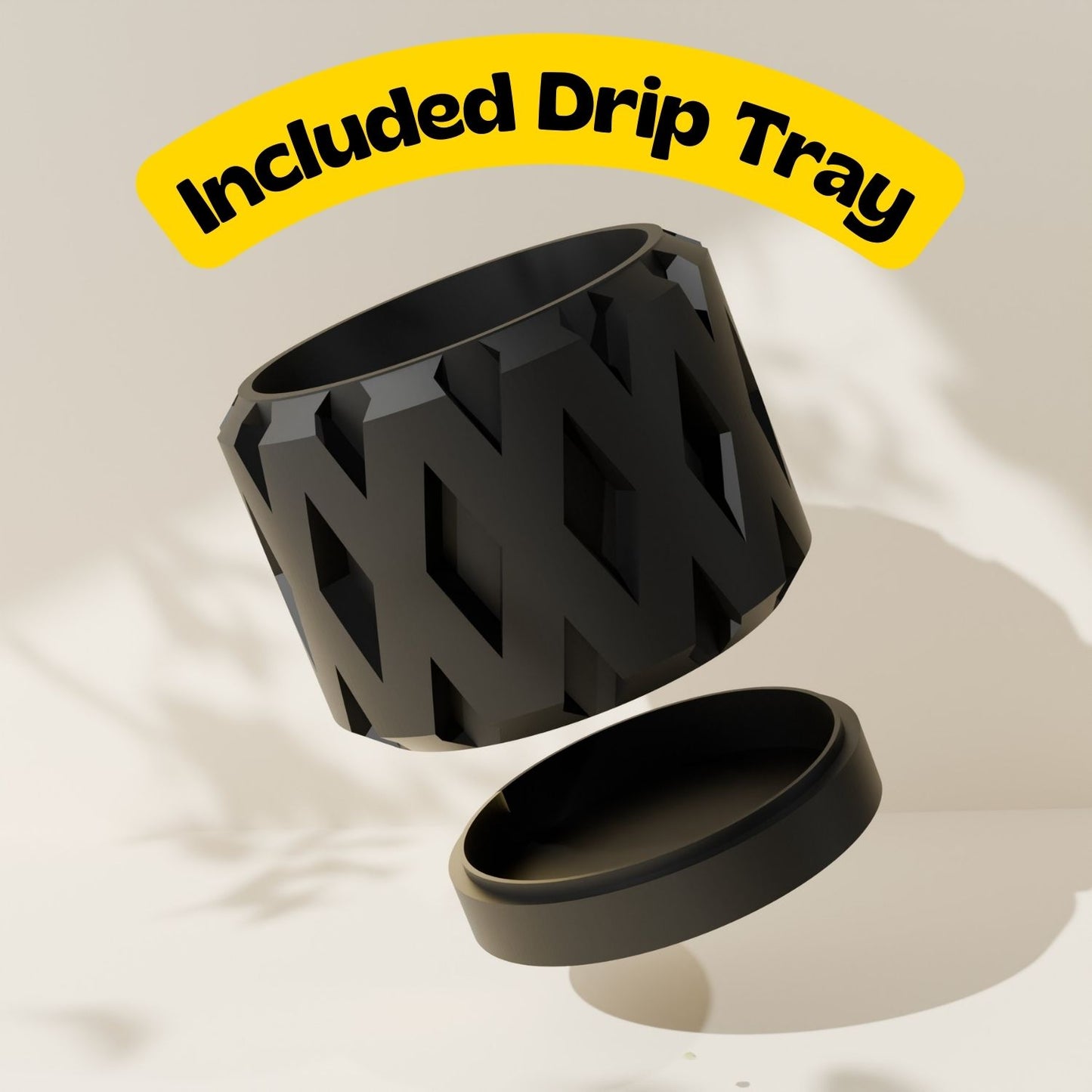 Rizo Retro Style Diamond Pattern Planter