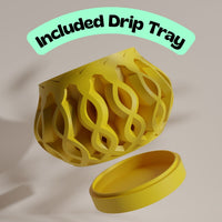 Corex Space Age Infinity Retro Weave Planter