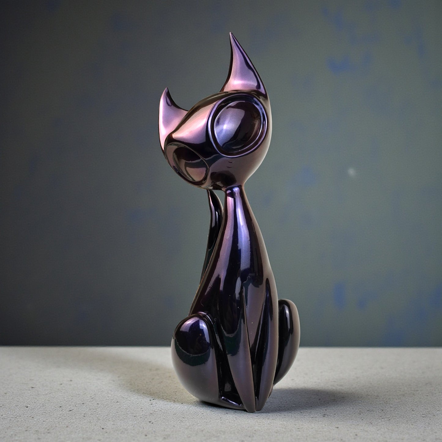 Atomic Cat MIDNIGHT GALACTIC ABYSS PlasmaGloss Sculpture