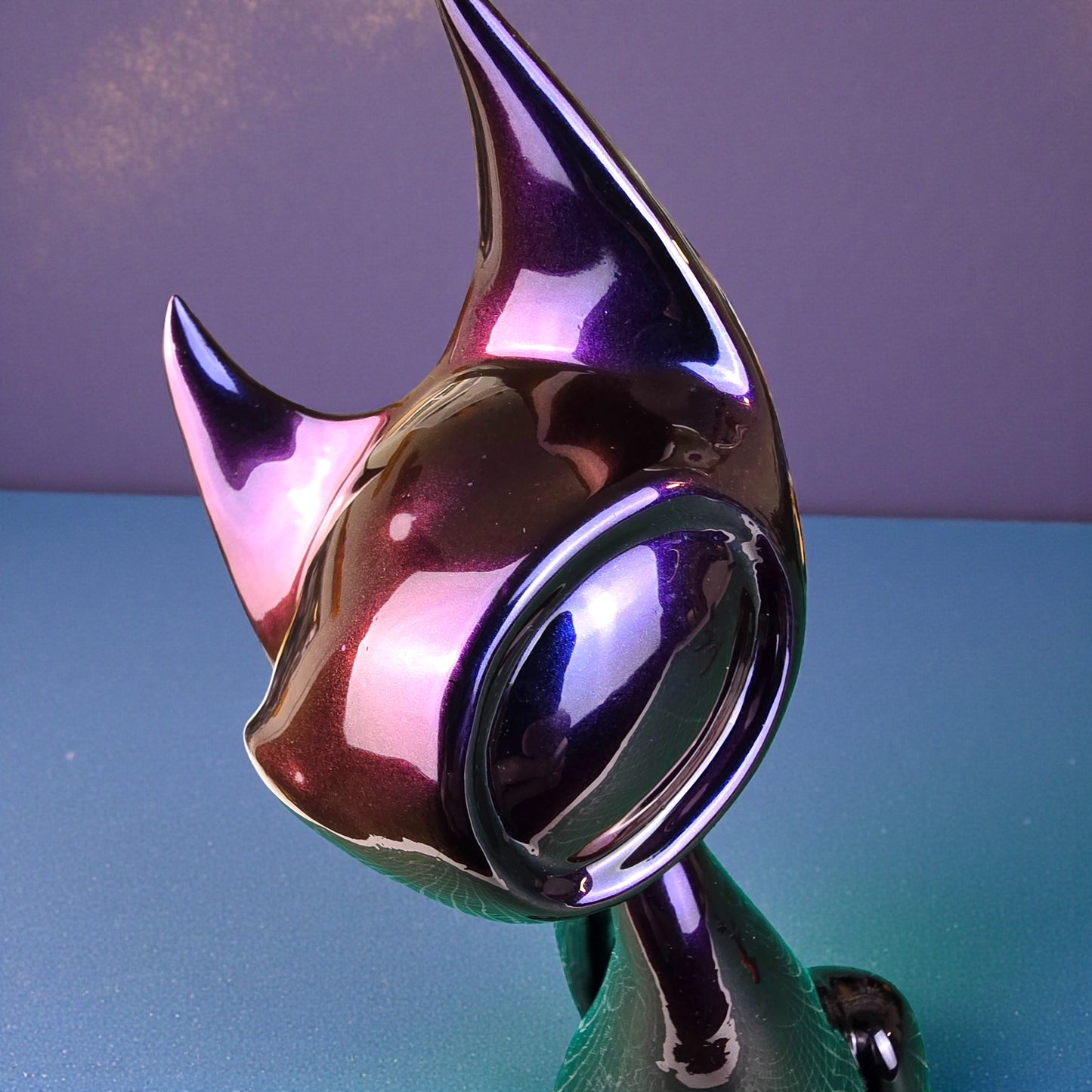 Atomic Cat MIDNIGHT GALACTIC ABYSS PlasmaGloss Sculpture