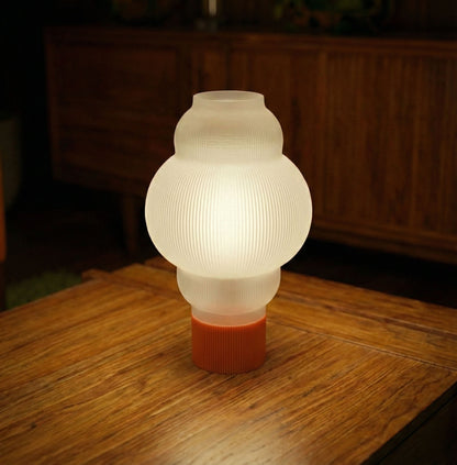 Obsidian Space Age Custom Lamp