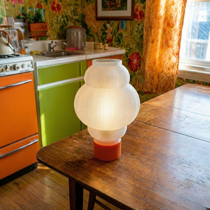 Obsidian Space Age Custom Lamp