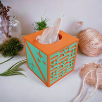 Atomic Ovals Tissue Box Cover