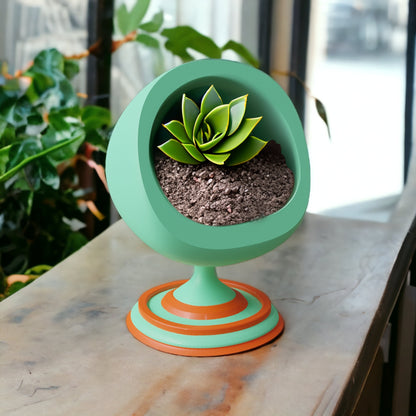Nebula Nest Space Age Chair Planter