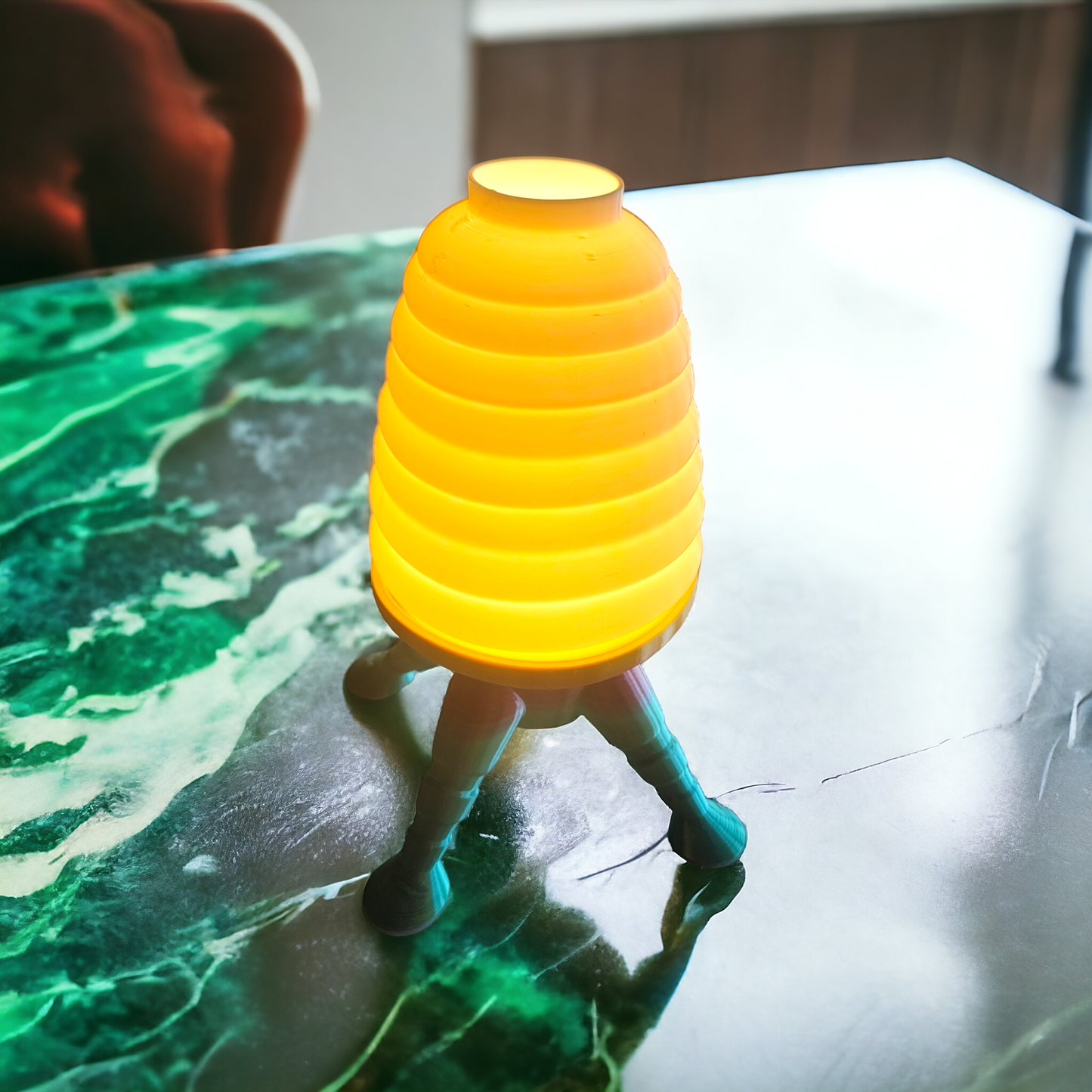 Space Age Sci-Fi Hive Lamp