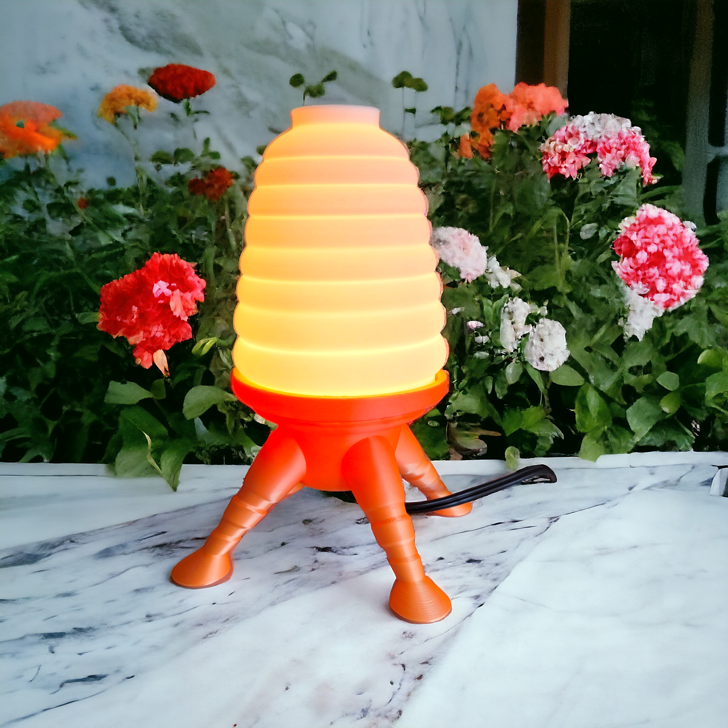 Space Age Sci-Fi Hive Lamp