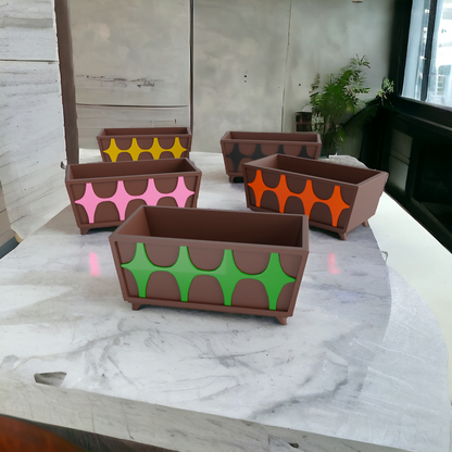 Mid Century Modern Credenza Planter