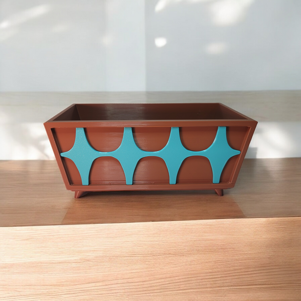 Mid Century Modern Credenza Planter Discounted