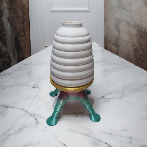 RAINBOW Space Age Sci-Fi Hive Lamp DISCOUNTED