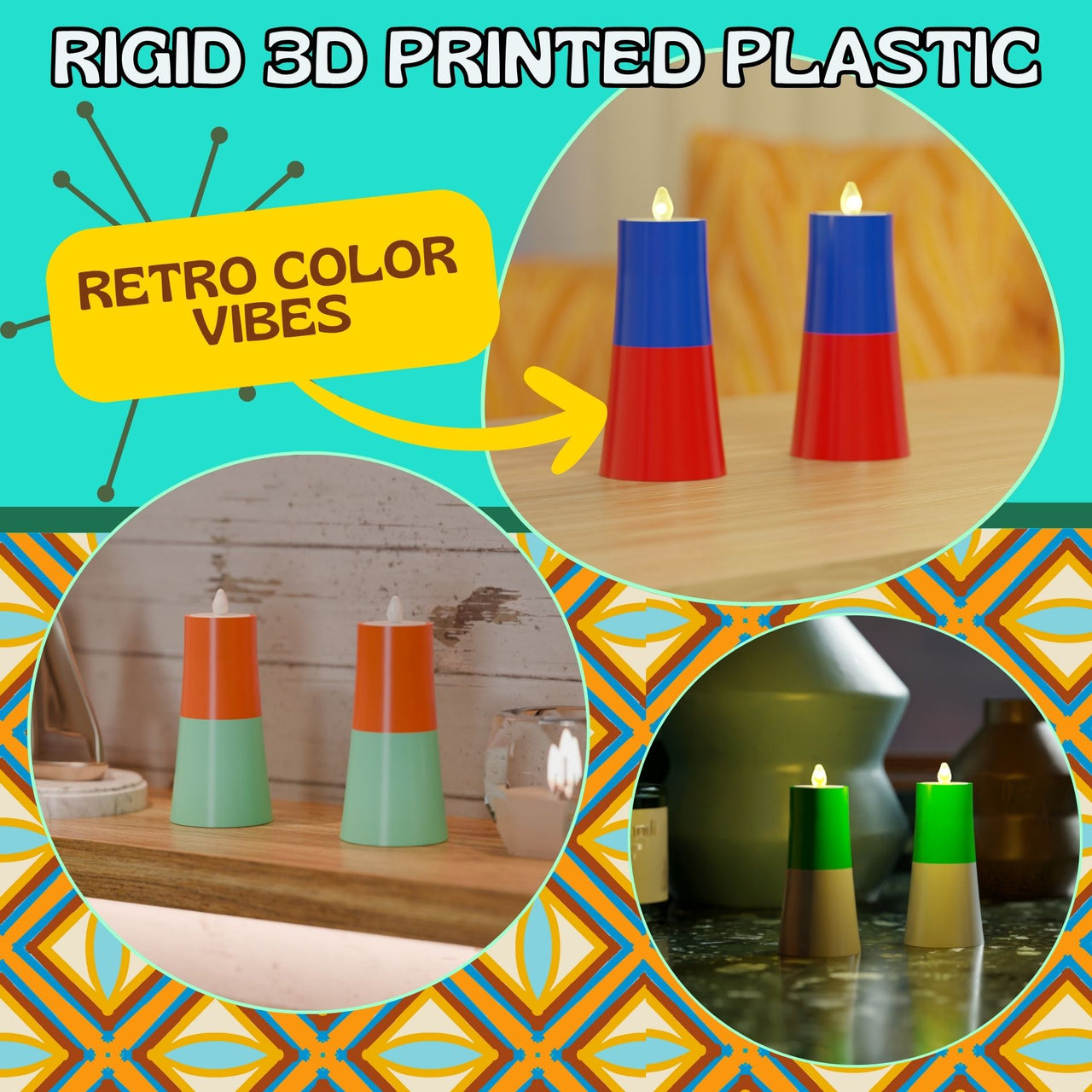 Orbyte LED Tea Light Candle Towers