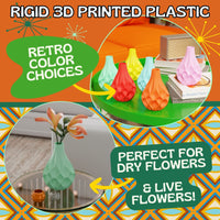 Aventis Wavy Space Age Vase