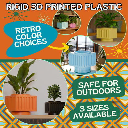 Retro Space Age Lexir Planter