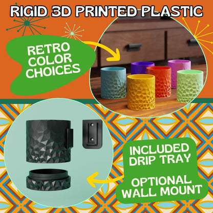 Vexel Space Age Wall Planter