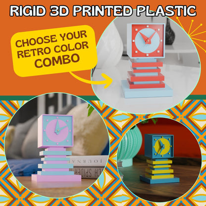 Quantik Square Space Age Clock