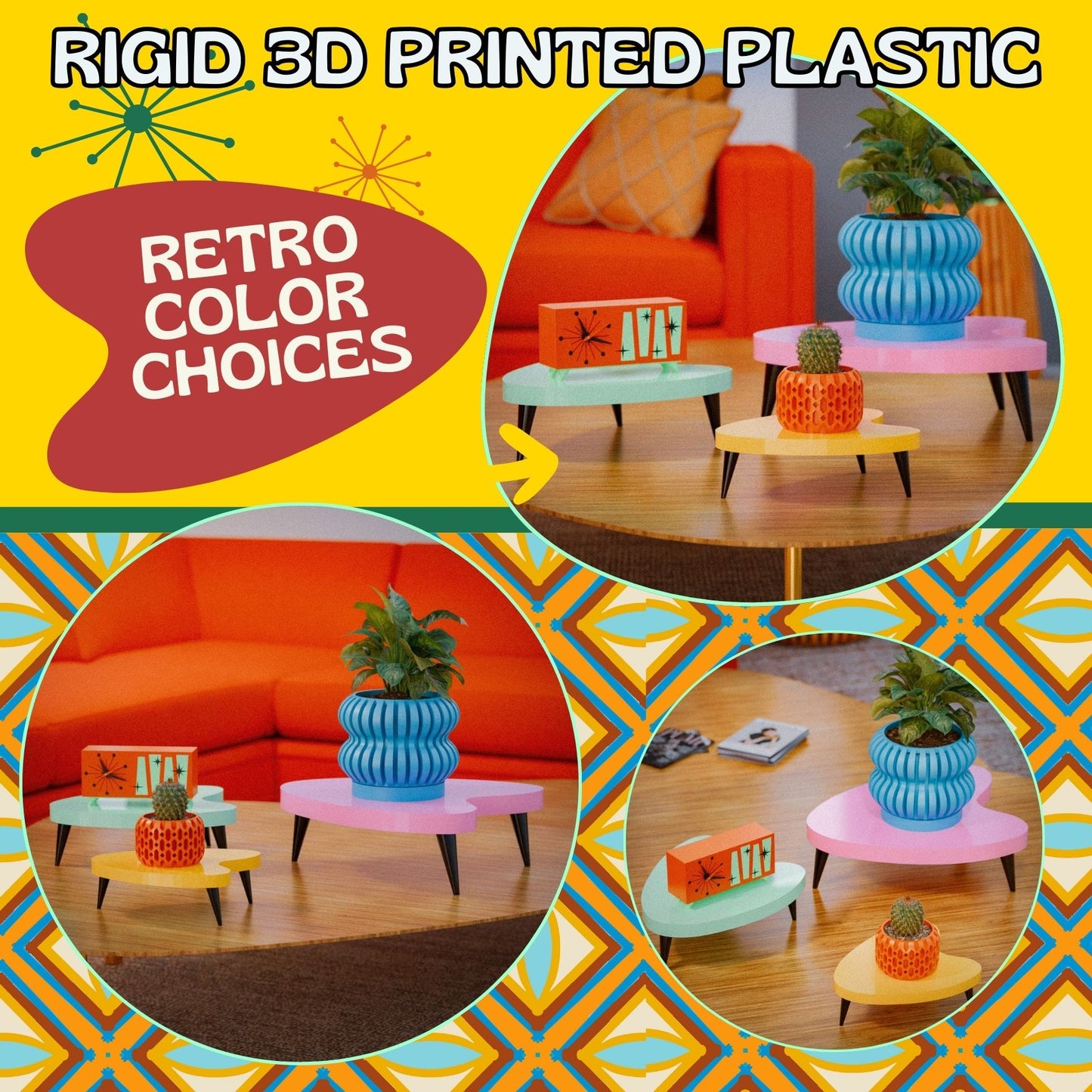 Boomerang Decor Table