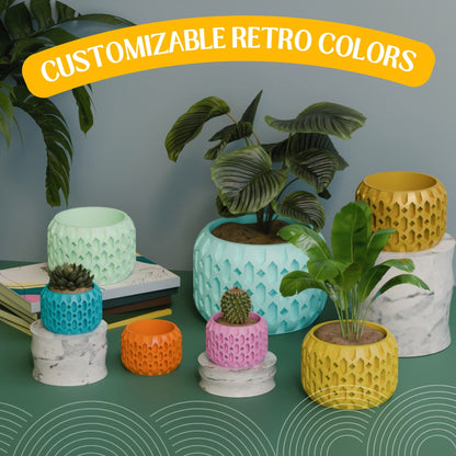 Nexar Retro Style Planter