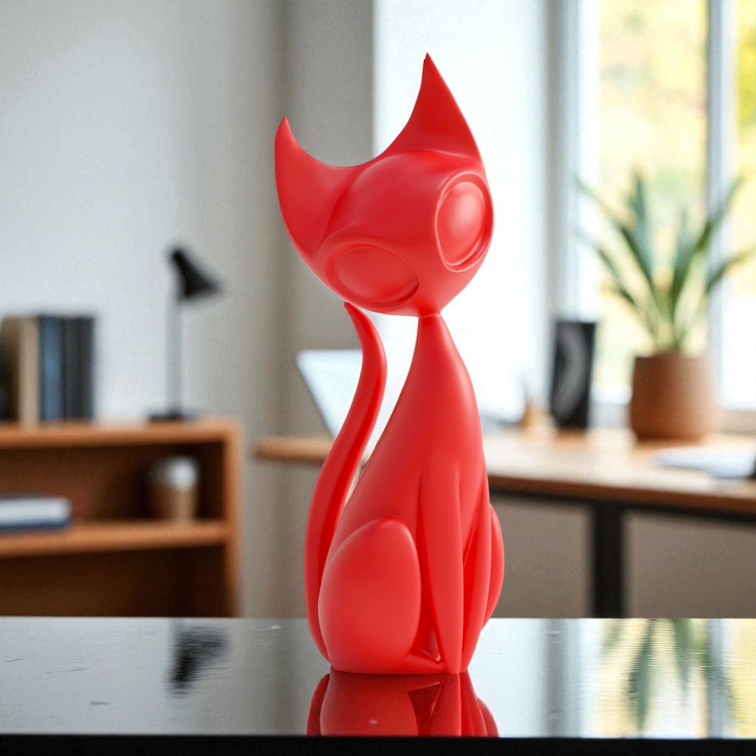 Atomic Cat Sculpture Standard