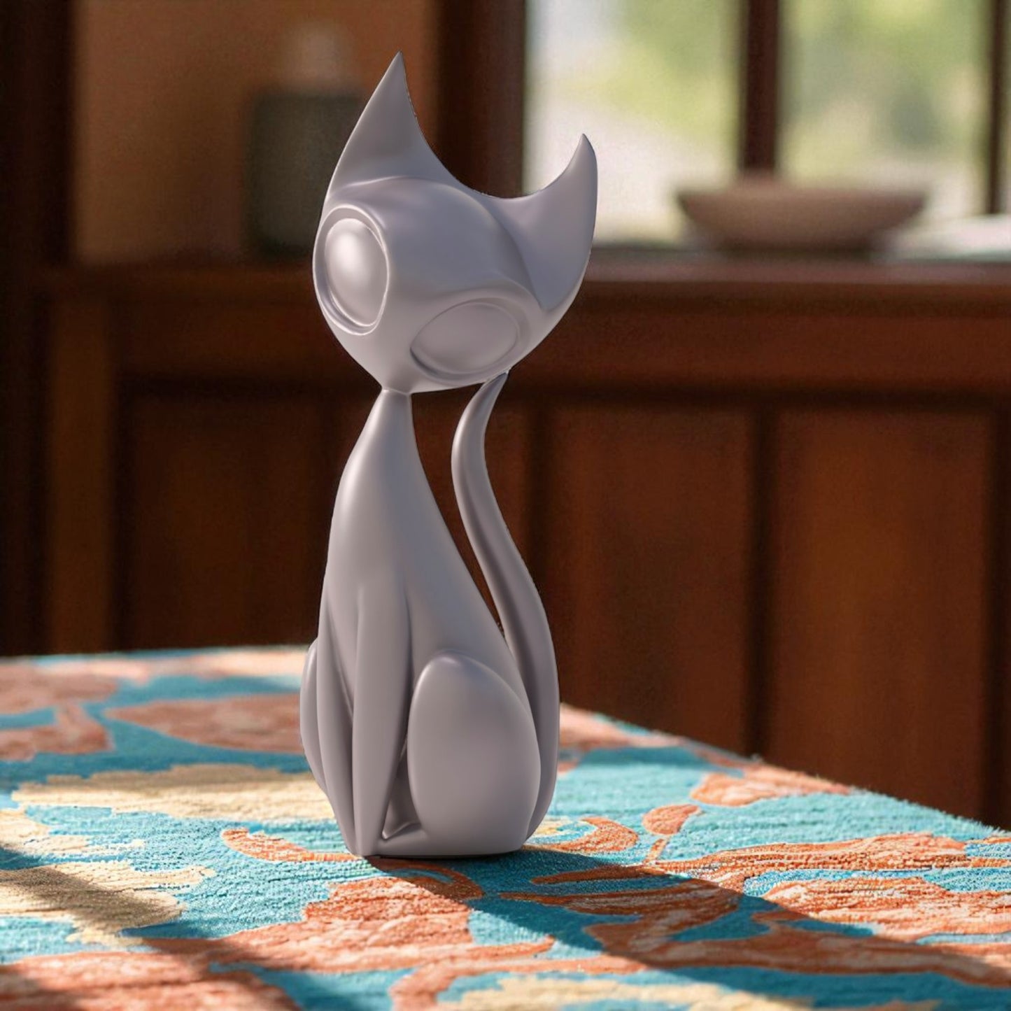 Atomic Cat Sculpture