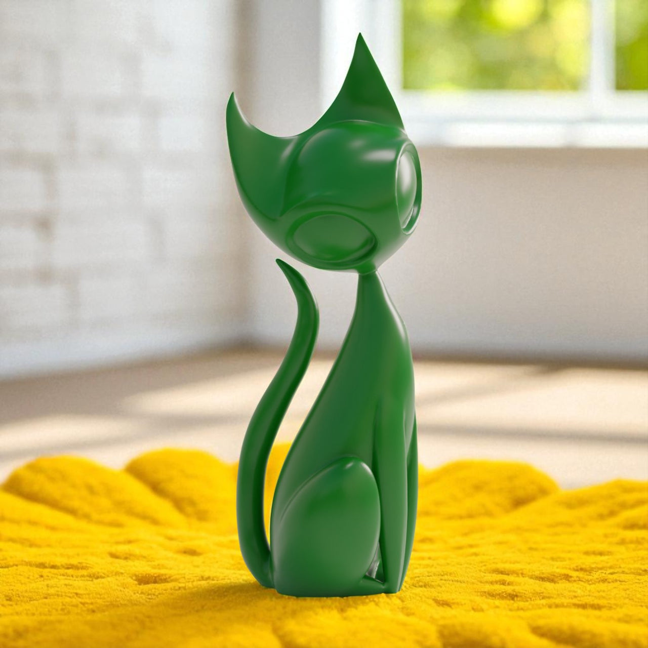 Atomic Cat Sculpture