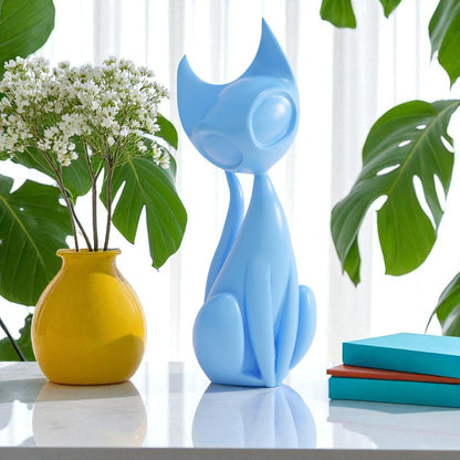 Atomic Cat Sculpture