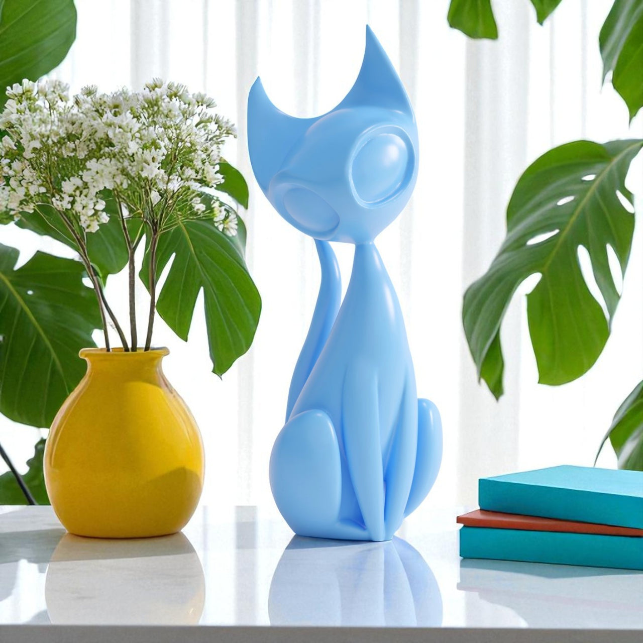 Atomic Cat Sculpture