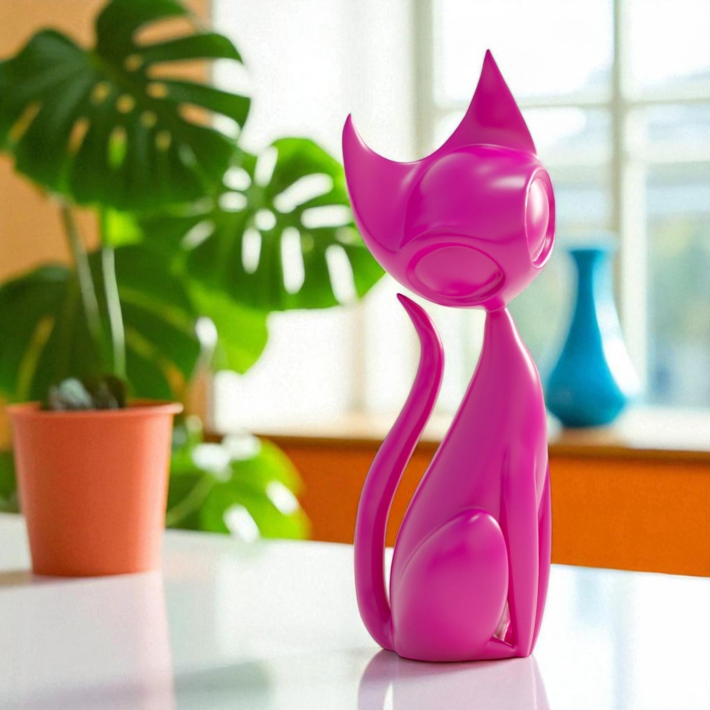 Atomic Cat Sculpture