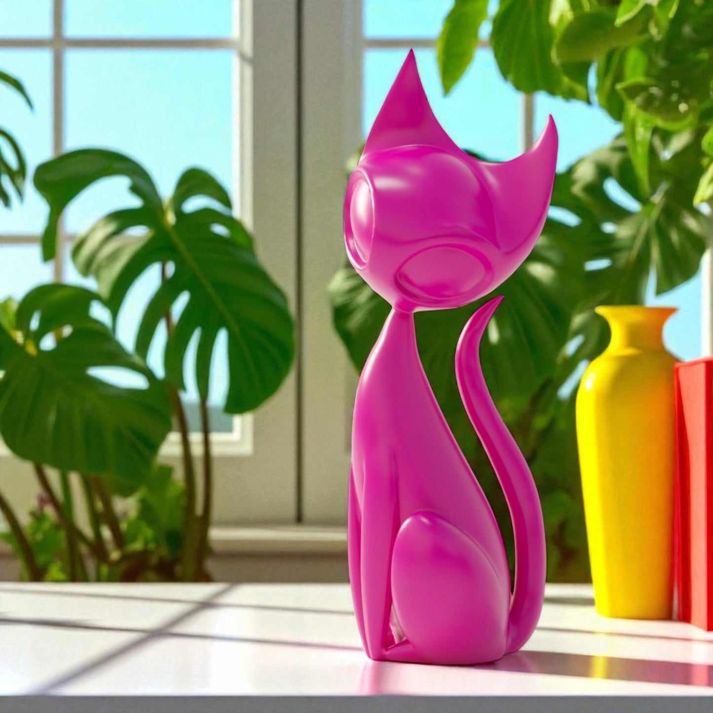 Atomic Cat Sculpture