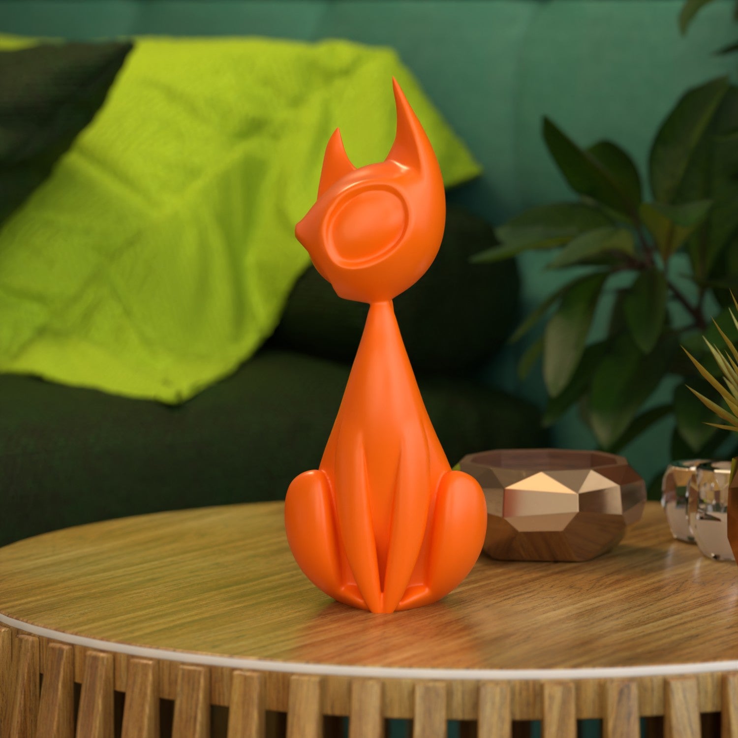 Atomic Cat Sculpture Standard