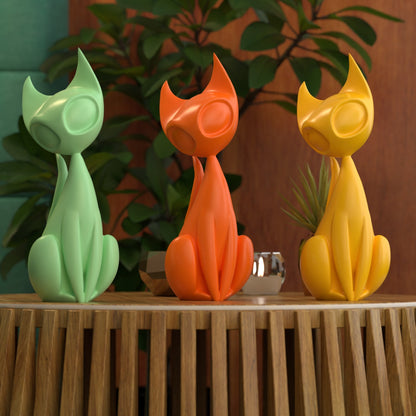 Atomic Cat Sculpture