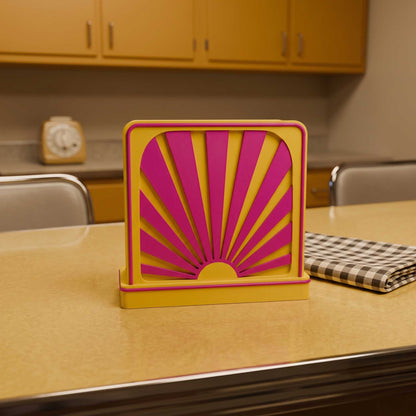 Atomic Sunrise Napkin Holder