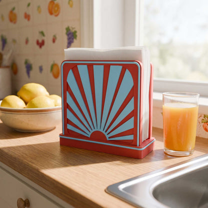 Atomic Sunrise Napkin Holder