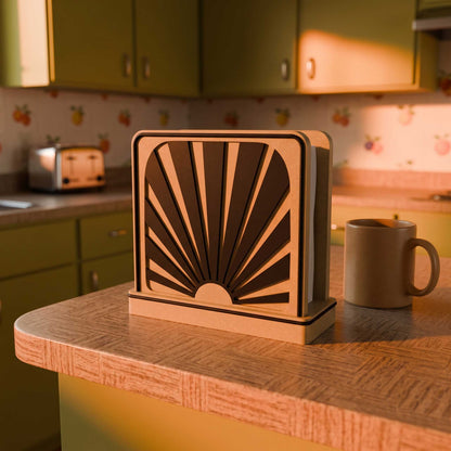 Atomic Sunrise Napkin Holder