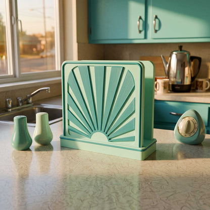 Atomic Sunrise Napkin Holder