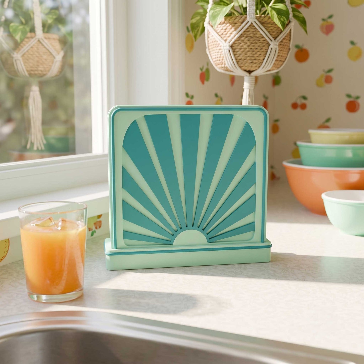 Atomic Sunrise Napkin Holder