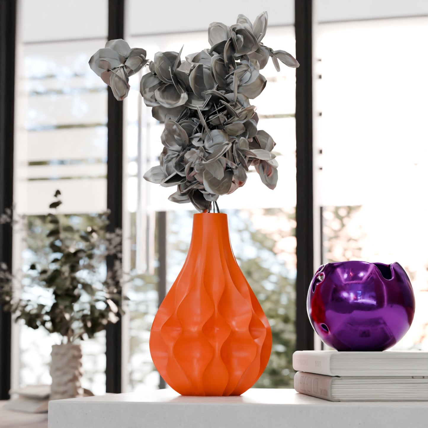 Aventis Wavy Space Age Vase
