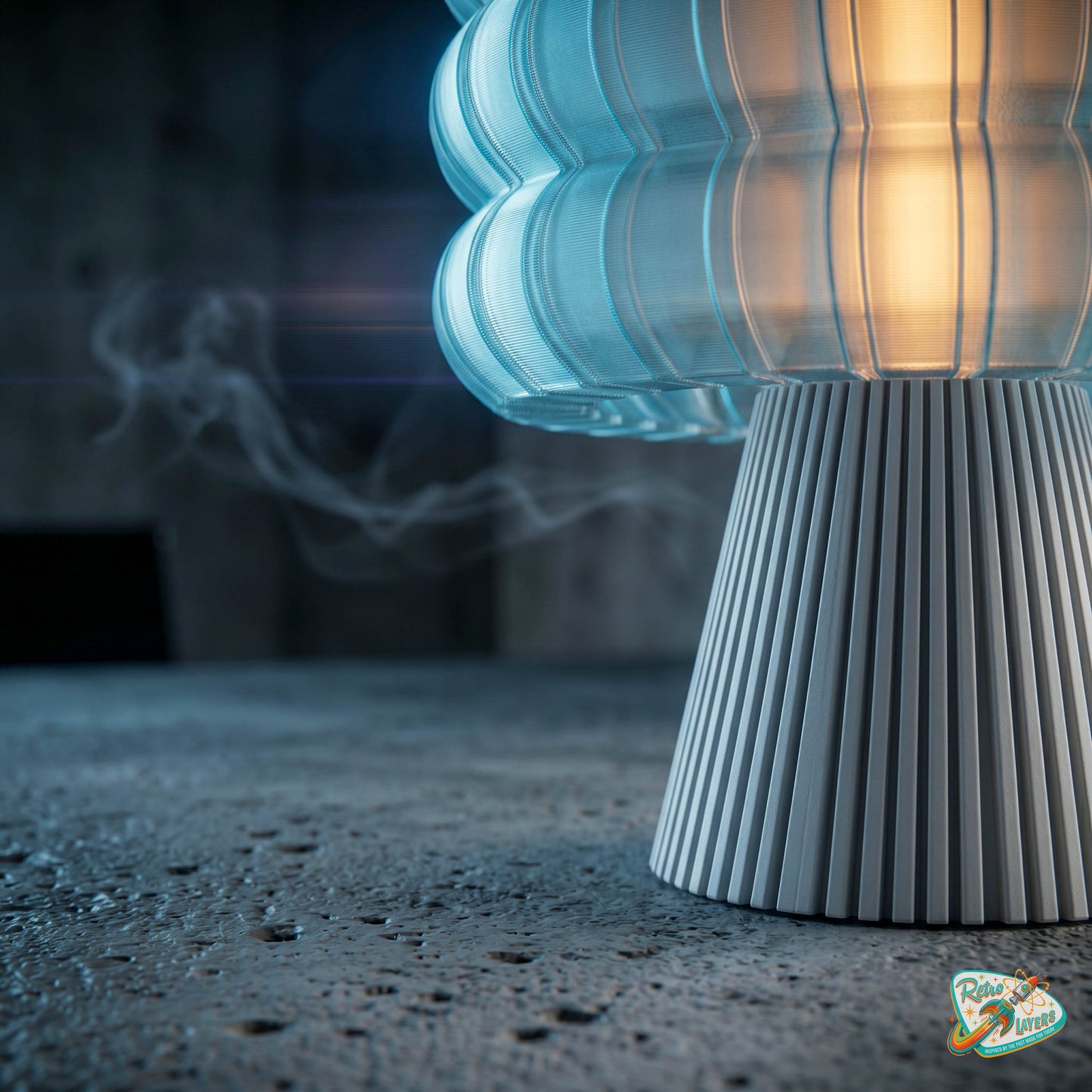Atomic Style Desk Table Lamp Baryon Retro Light