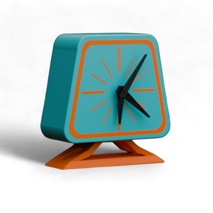 Orbitron Space Age Desk Clock