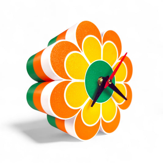 Flower Power Clock