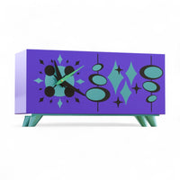 Sputnik Diamonds Clock