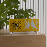 Atomic Bird Retro Mid-Century Modern Atomic Space-Age Clock